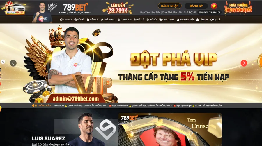789BET là nhà cái có thực lực hàng đầu tại châu Á